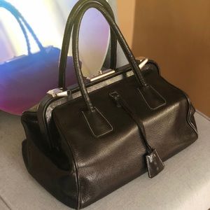 Vintage Prada Doctor Black Bag 100% Authentic